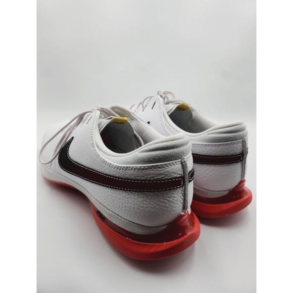 Sz 12.5 - Nike Men\'s Air Zoom Victory Tour 3 \'White Track Red\' Cleats DV6798-101 main image 5